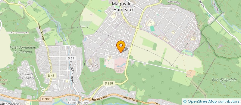 localisation de l'entreprise PAROISSE DE ST REMY LES CHEVREUSE à SAINT-REMY-LES-CHEVREUSE