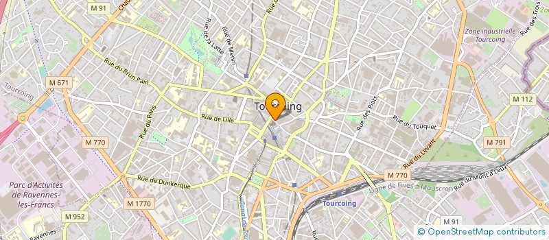 localisation de l'entreprise PAROISSE DE TOURCOING CENTRE à TOURCOING
