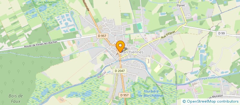 localisation de l'entreprise PAROISSE DE VRED  VRED