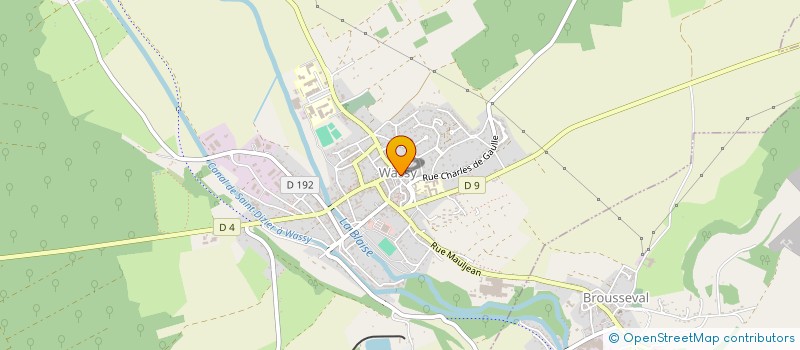 localisation de l'entreprise PAROISSE DE WASSY à WASSY