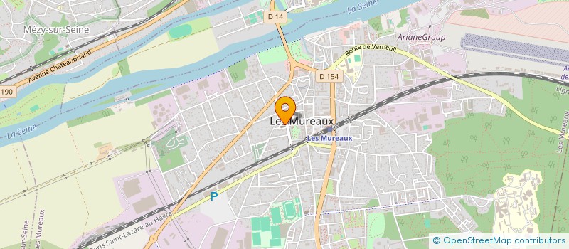 localisation de l'entreprise PAROISSE DES MUREAUX à LES MUREAUX