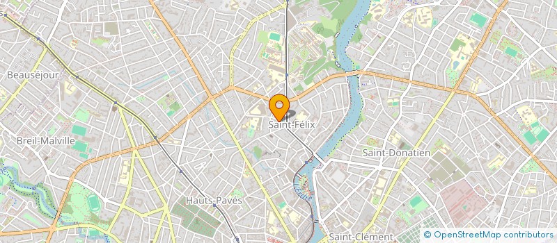 localisation de l'entreprise PAROISSE DES SAINTS EVEQUES DE NANTES à NANTES