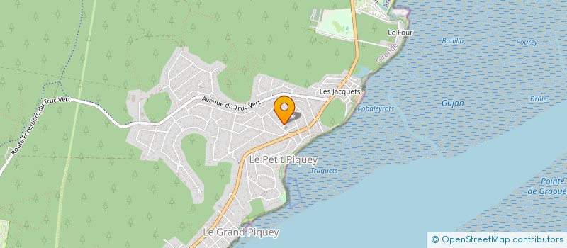 localisation de l'entreprise PAROISSE DU CAP-FERRET-SUD-MEDOC à LEGE-CAP-FERRET