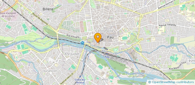 localisation de l'entreprise PAROISSE DU CHRIST SAUVEUR à PAU