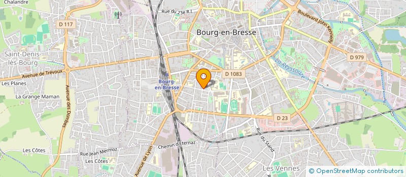 localisation de l'entreprise PAROISSE DU SACRE COEUR à BOURG-EN-BRESSE