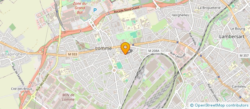 localisation de l'entreprise PAROISSE DU SACRE COEUR à LILLE