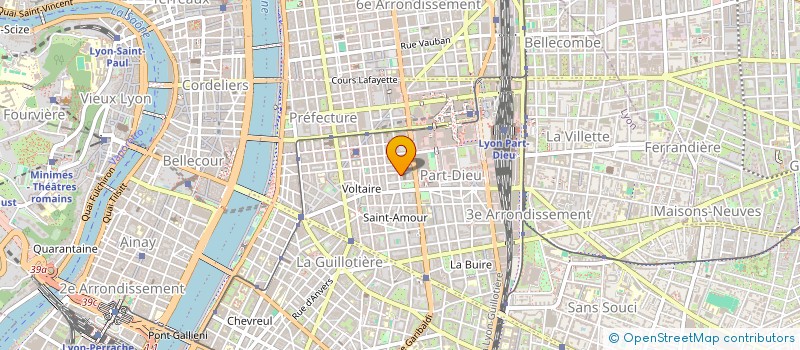 localisation de l'entreprise PAROISSE DU SAINT SACREMENT à LYON