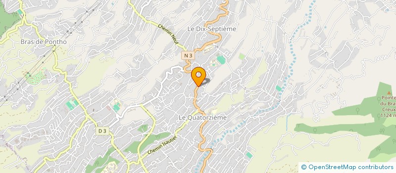 localisation de l'entreprise PAROISSE DU TAMPON 14E KM  LE TAMPON