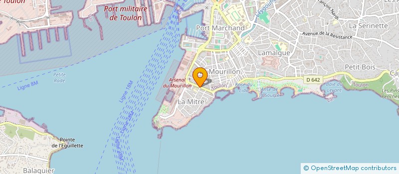 localisation de l'entreprise PAROISSE ET JEAN BOSCO à TOULON