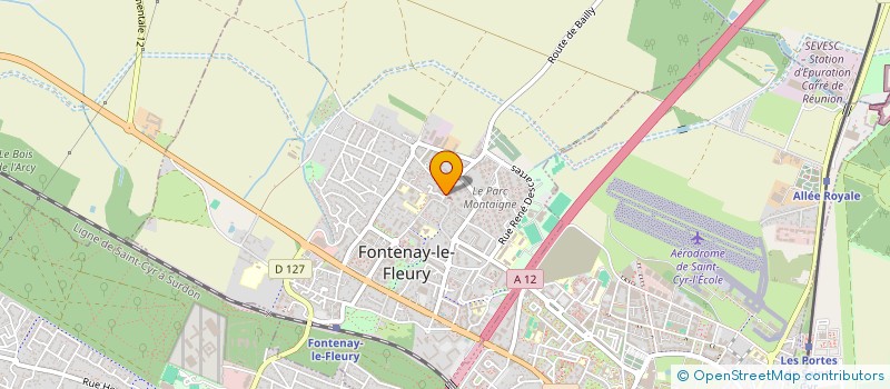 localisation de l'entreprise PAROISSE FONTENAY LE FLEURY à FONTENAY-LE-FLEURY