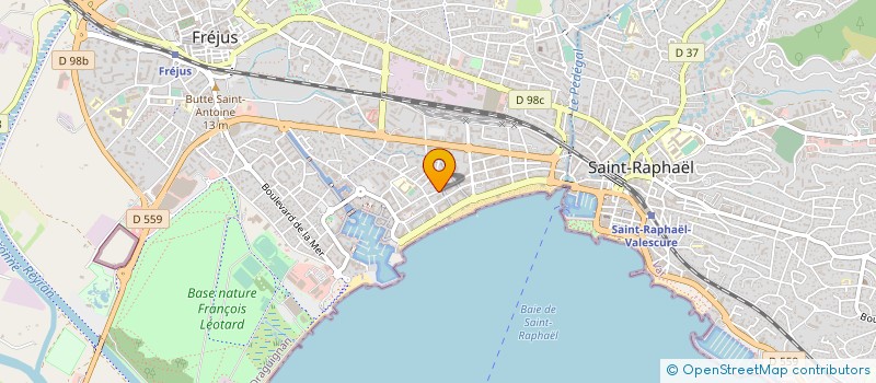 localisation de l'entreprise PAROISSE FREJUS SAINT ROCH à FREJUS