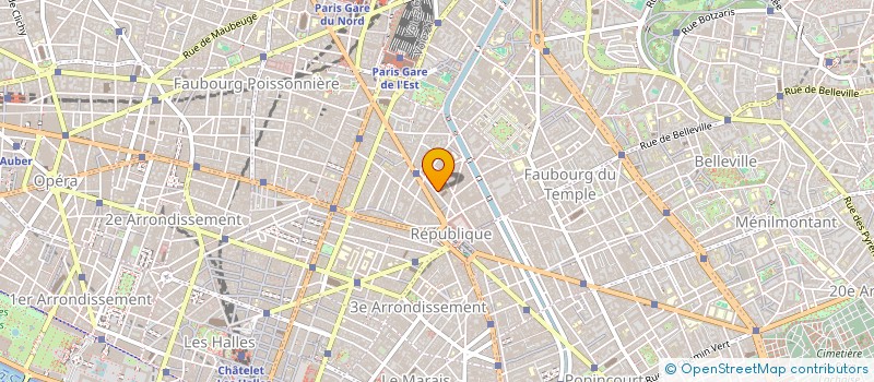 localisation de l'entreprise PAROISSE HONGROI CATHO PARIS  PARIS