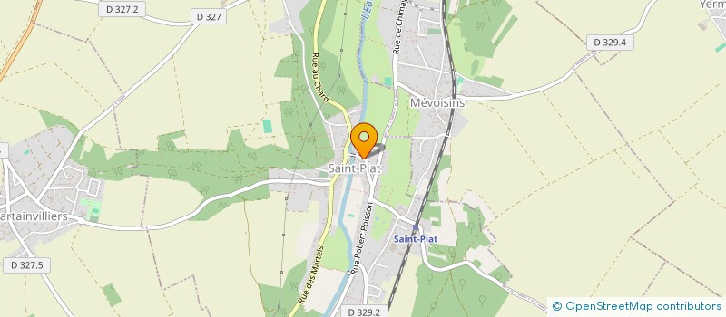 localisation de l'entreprise PAROISSE JOUY-SAINT PIAT à SAINT-PIAT
