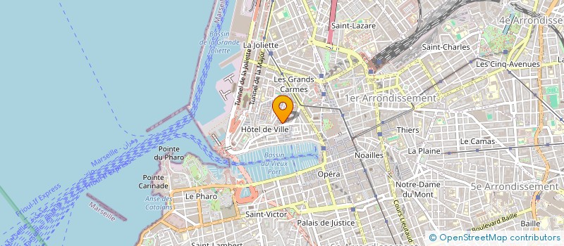 localisation de l'entreprise PAROISSE LA MAJOR à MARSEILLE