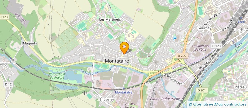 localisation de l'entreprise PAROISSE MONTATAIRE  MONTATAIRE