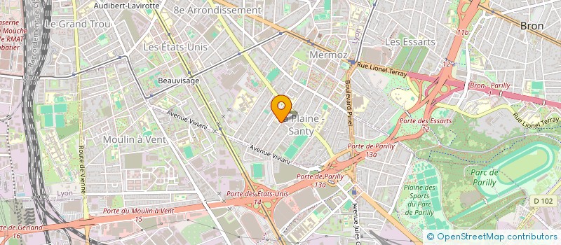 localisation de l'entreprise PAROISSE N D DE L ASSOMPTION  LYON