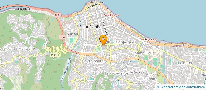 localisation de l'entreprise PAROISSE ND DE L'ASSOMPTION à SAINT-DENIS