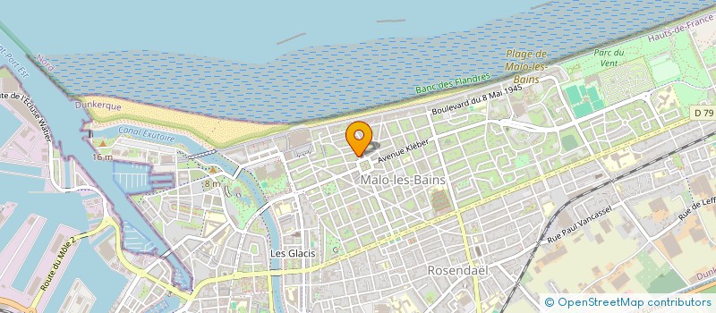 localisation de l'entreprise PAROISSE ND DU SACRE COEUR à DUNKERQUE