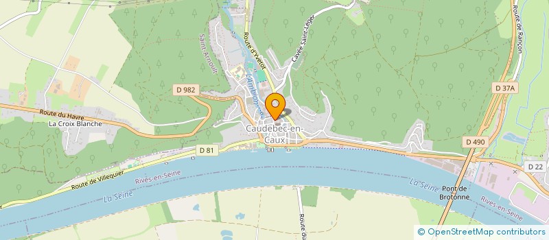 localisation de l'entreprise PAROISSE NOTRE DAME ASSOMPTION à RIVES-EN-SEINE