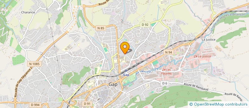 localisation de l'entreprise PAROISSE NOTRE DAME D'ESPERANCE  GAP