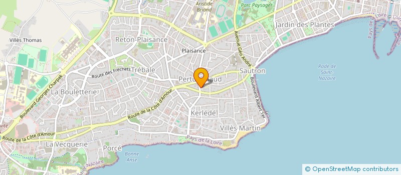 localisation de l'entreprise PAROISSE NOTRE DAME D ESPERANCE à SAINT-NAZAIRE