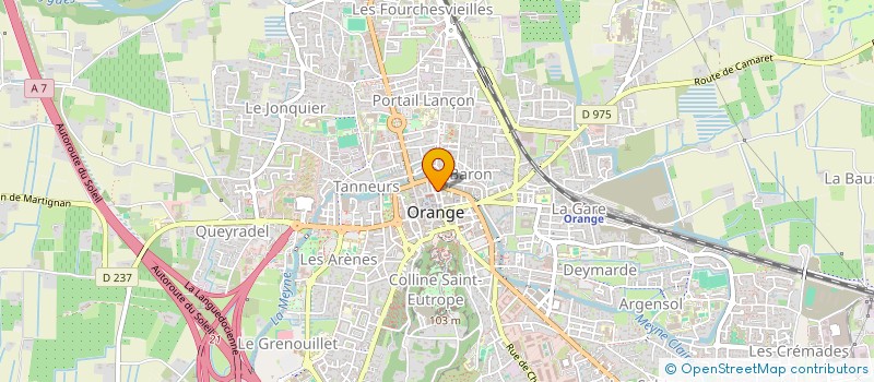 localisation de l'entreprise PAROISSE NOTRE DAME D ORANGE à ORANGE