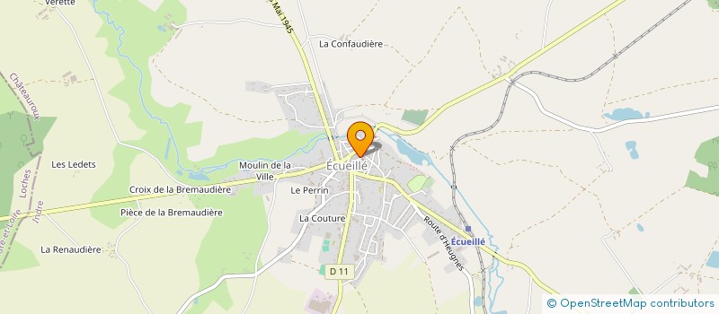 localisation de l'entreprise PAROISSE NOTRE DAME DE L ALLIANCE à ECUEILLE