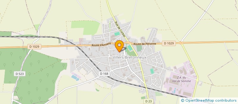 localisation de l'entreprise PAROISSE NOTRE DAME DE L ESPERANCE à VILLERS-BRETONNEUX