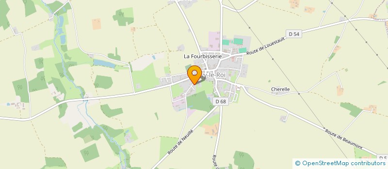 localisation de l'entreprise PAROISSE NOTRE DAME DE LA CLARTE DIEU  NEUVY-LE-ROI