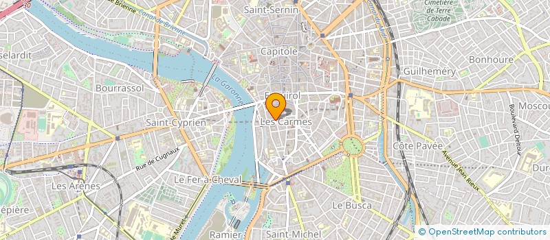 localisation de l'entreprise PAROISSE NOTRE DAME DE LA DALBADE à TOULOUSE