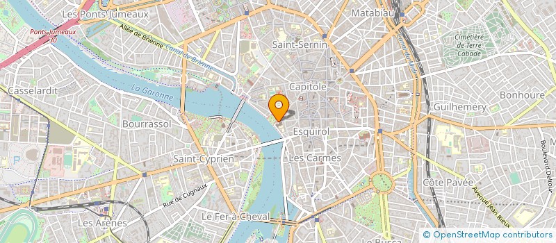 localisation de l'entreprise PAROISSE NOTRE DAME DE LA DAURADE à TOULOUSE