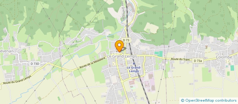 localisation de l'entreprise PAROISSE NOTRE DAME DE MILIN  LE GRAND-LEMPS