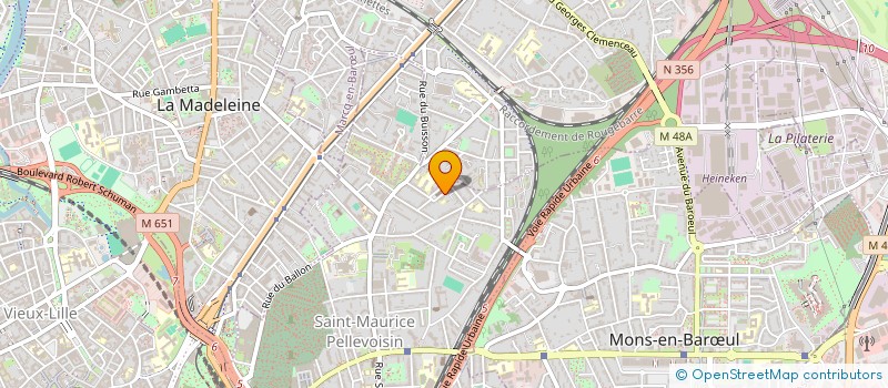 localisation de l'entreprise PAROISSE NOTRE DAME DE PELLEVOISIN à LILLE