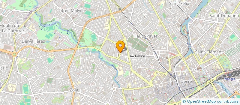 localisation de l'entreprise PAROISSE NOTRE DAME DE TOUTES JOIES à NANTES