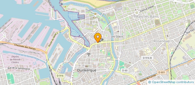 localisation de l'entreprise PAROISSE NOTRE DAME DES DUNES à DUNKERQUE