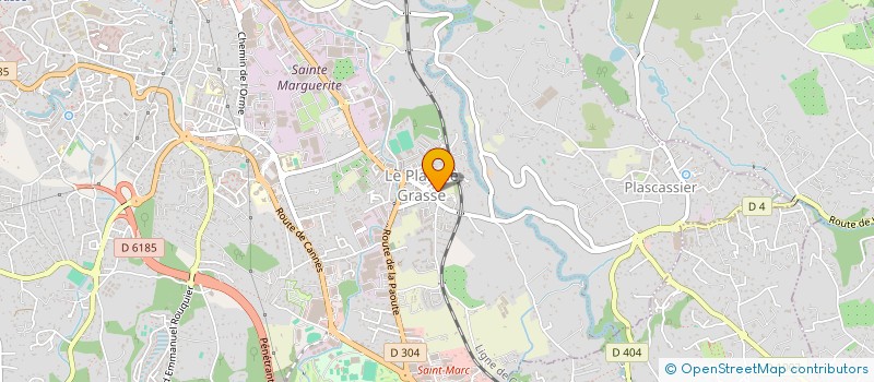 localisation de l'entreprise PAROISSE NOTRE DAME DES FLEURS à GRASSE