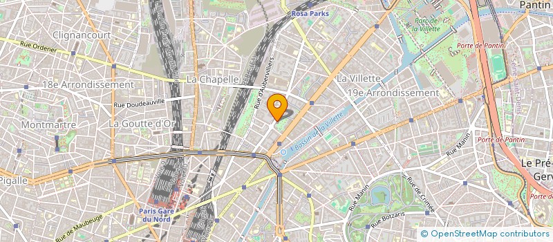 localisation de l'entreprise PAROISSE NOTRE DAME DES FOYERS  PARIS