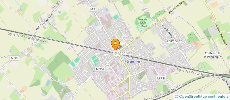 localisation de l'entreprise PAROISSE NOTRE DAME DES SOURCES à PERENCHIES