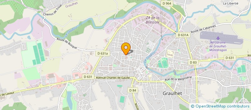 localisation de l'entreprise PAROISSE NOTRE DAME MERE DE L'EGLISE à GRAULHET