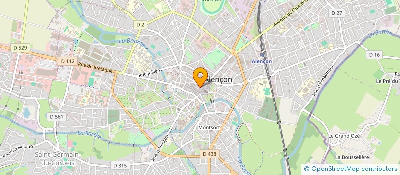 localisation de l'entreprise PAROISSE NOTRE DAME ST LEONARD à ALENCON