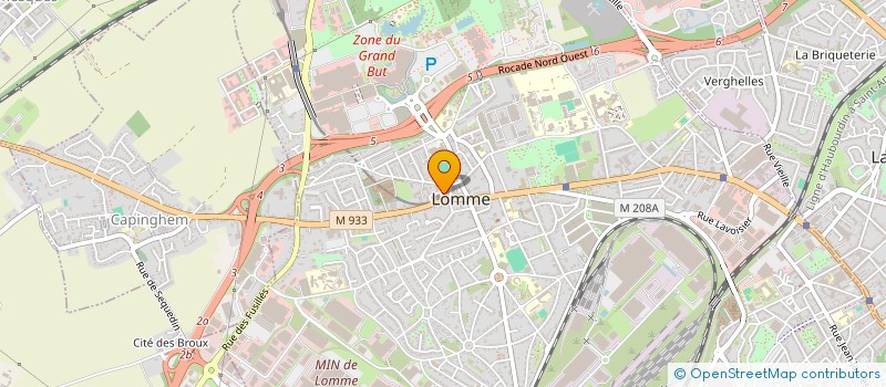 localisation de l'entreprise PAROISSE NOTRE DAME VISITATION à LILLE