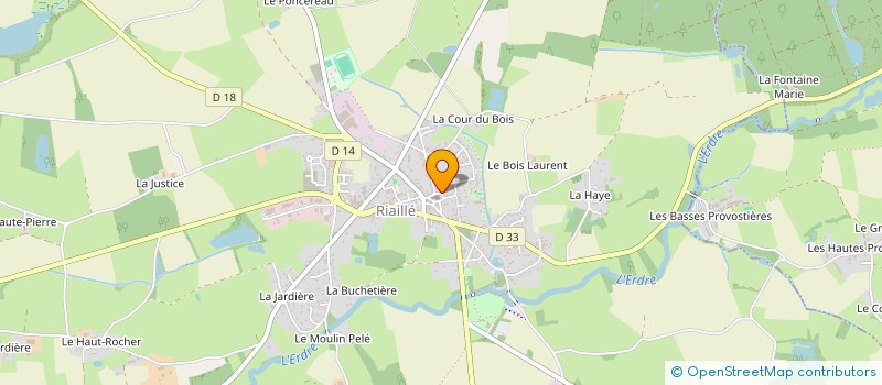 localisation de l'entreprise PAROISSE NOUV ALLIANCE HTS DE L ERDRE à RIAILLE