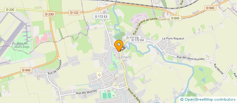 localisation de l'entreprise PAROISSE NOUVELLE SAINTE FAMILLE EN BAS PAYS  LESTREM