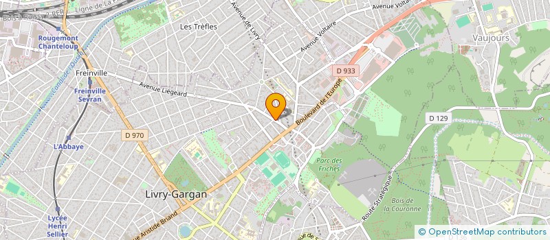 localisation de l'entreprise PAROISSE NTRE DAME DE LIVRY à LIVRY-GARGAN