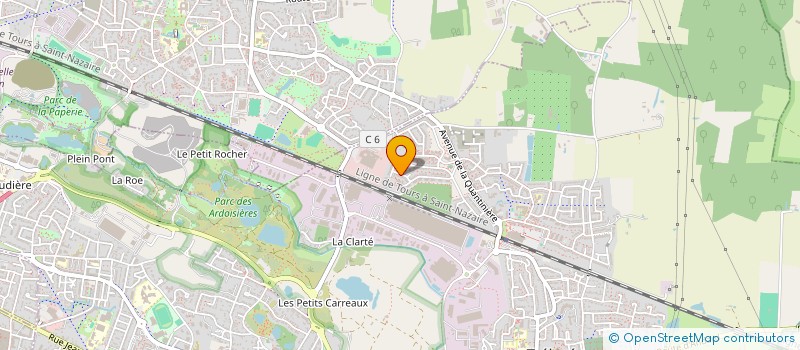 localisation de l'entreprise PAROISSE ORTHODOXE DE L'ANNONCIATION  TRELAZE