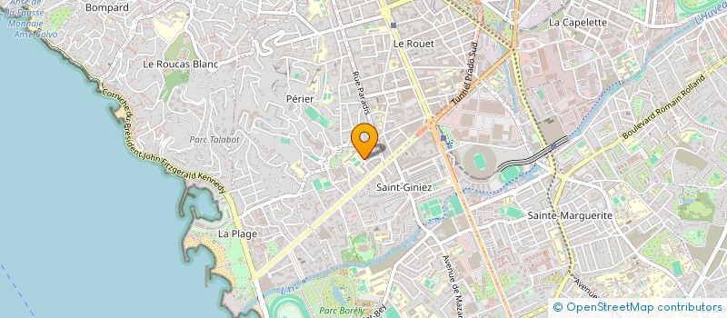 localisation de l'entreprise PAROISSE ORTHODOXE RUSSE L ICONE DE LA MERE DE DIEU DE KAZAN à MARSEILLE