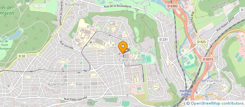 localisation de l'entreprise PAROISSE PIERRE ET PAUL APOTRES à LE HAVRE