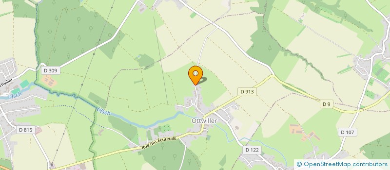 localisation de l'entreprise PAROISSE PROTESTANTE D OTTWILLER  OTTWILLER