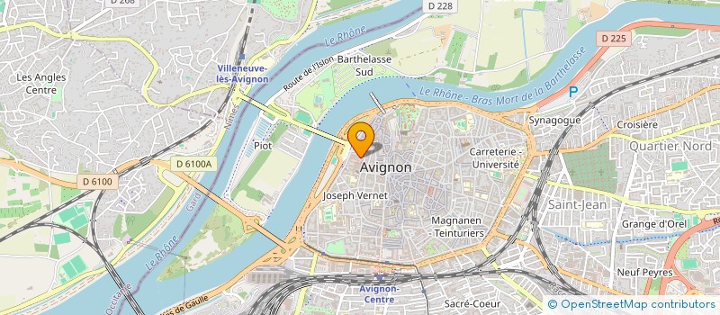localisation de l'entreprise PAROISSE SAINT AGRICOL à AVIGNON
