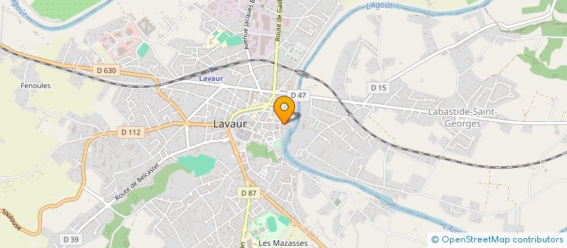 localisation de l'entreprise PAROISSE SAINT ALAIN à LAVAUR